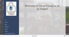 Desktop Screenshot of hotelestanciadelavirgen.com